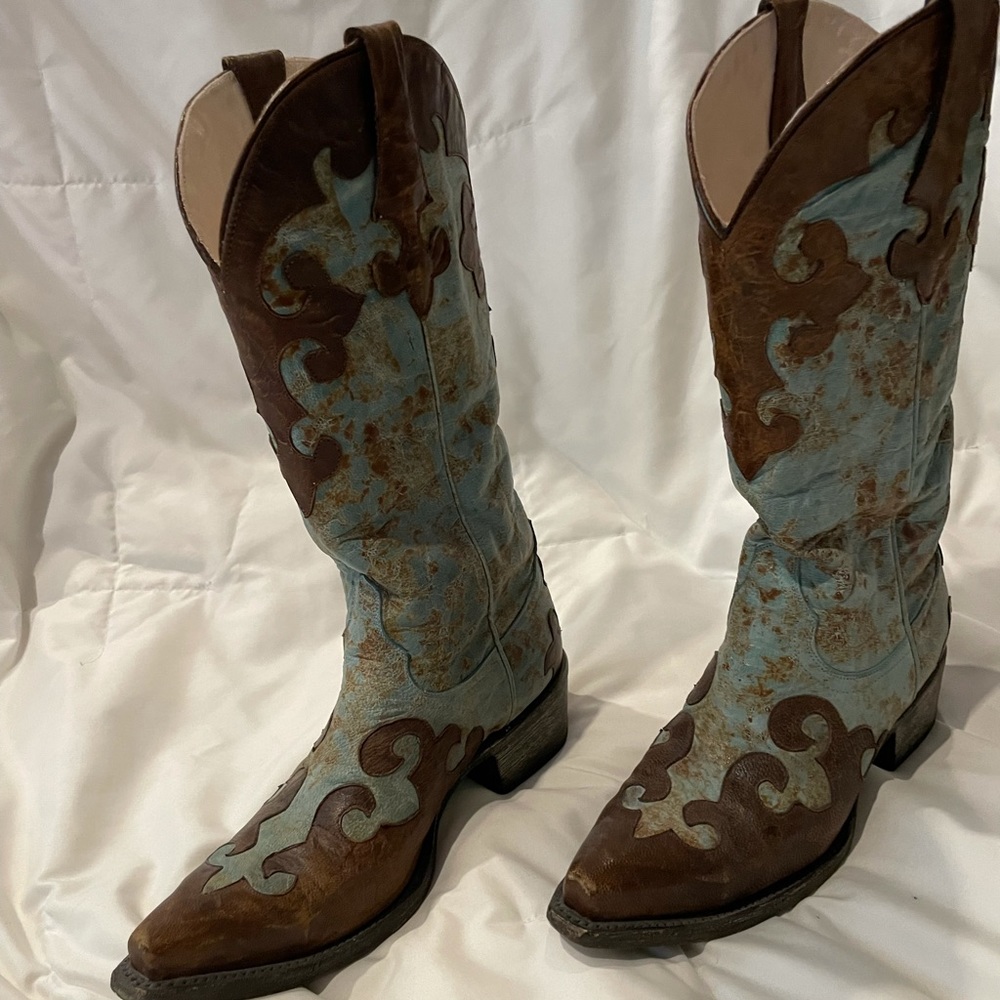 Old Gringo woman’s cowboy boots 6.5